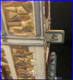 Dept. 56 Christmas in the City #58945 THE UNIVERSITY CLUB withOriginal Box New