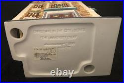 Dept. 56 Christmas in the City #58945 THE UNIVERSITY CLUB withOriginal Box New