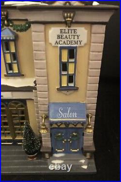 Dept. 56 Christmas in the City #58950 5TH AVENUE SALON Original Box Never Used