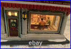 Dept 56 Christmas in the City #59249 Woolworths Cord, Box READ Description