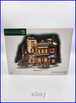 Dept. 56 Christmas in the City 5th Avenue Shoppes #59212 (Read)