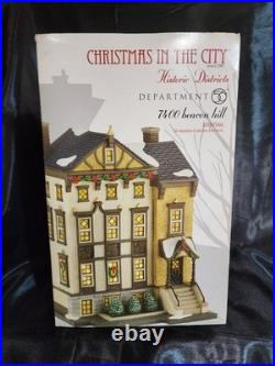 Dept. 56 Christmas in the City 7400 Beacon Hill 4030346 Numbered Ltd Edition