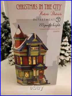 Dept 56 Christmas in the City 755 Pacific Heights Limited Edition