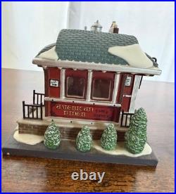 Dept 56 Christmas in the City American Diner #799939 Lighted Building