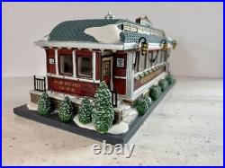 Dept 56 Christmas in the City American Diner #799939 Lighted Building- Pristine