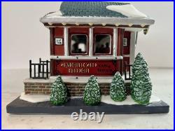Dept 56 Christmas in the City American Diner #799939 Lighted Building- Pristine