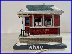Dept 56 Christmas in the City American Diner #799939 Lighted Building- Pristine