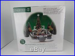 Dept 56 Christmas in the City Animated Rockefeller Plaza Skating Rink #52504 New
