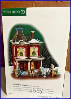 Dept. 56 Christmas in the City Architectural Antiques with Accessory