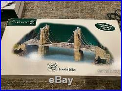 Dept 56, Christmas in the City, Brooklyn Bridge, #59247 in original packaging