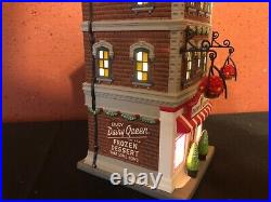Dept 56 Christmas in the City CIC Downtown Dairy Queen 6000573 FREE SHIPPING