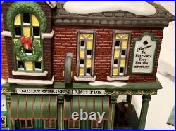 Dept 56 Christmas in the City CIC Molly O'Brien's Irish Pub #58952