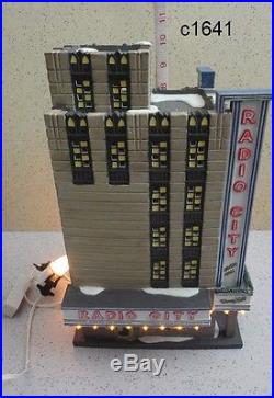 Dept 56 Christmas in the City CIC RADIO CITY MUSIC HALL retired mint in box