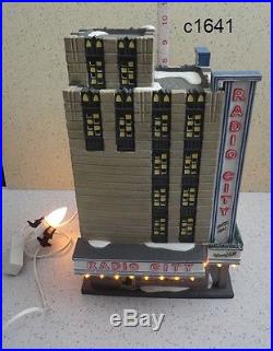 Dept 56 Christmas in the City CIC RADIO CITY MUSIC HALL retired mint in box