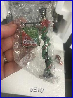 Dept. 56 Christmas in the City COCA-COLA SODA FOUNTAIN Factory Sealed pcs NEW