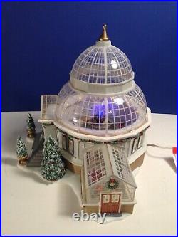 Dept 56 Christmas in the City CRYSTAL GARDENS CONSERVATORY 56.59219 with box