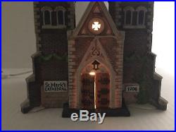 Dept 56 Christmas in the City Cathedral Church of St Mark With Box #55492 #2344