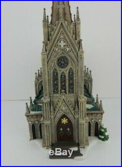Dept 56 Christmas in the City Cathedral of St. Nicholas 59248SE Signed USPS P/M