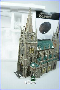 Dept 56 Christmas in the City Cathedral of St. Nicholas Artist Signed