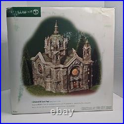 Dept 56 Christmas in the City Cathedral of St Paul #58930 Lighted Open Box