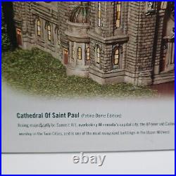 Dept 56 Christmas in the City Cathedral of St Paul #58930 Lighted Open Box