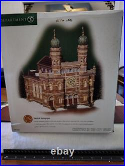 Dept 56 Christmas in the City Central Synagogue Ltd to year of 2002