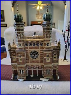 Dept 56 Christmas in the City Central Synagogue Ltd to year of 2002