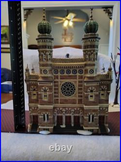 Dept 56 Christmas in the City Central Synagogue Ltd to year of 2002