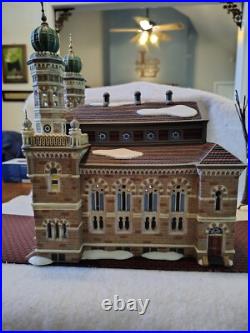 Dept 56 Christmas in the City Central Synagogue Ltd to year of 2002