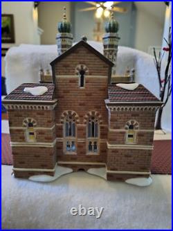 Dept 56 Christmas in the City Central Synagogue Ltd to year of 2002
