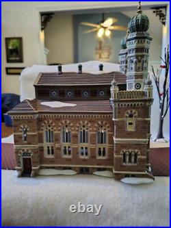 Dept 56 Christmas in the City Central Synagogue Ltd to year of 2002