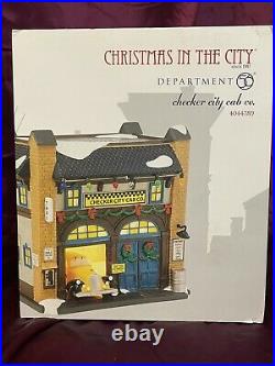 Dept 56 Christmas in the City, Checker Cab Company #4044789