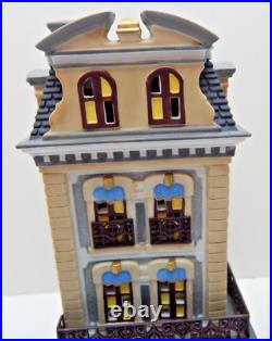 Dept 56 Christmas in the City Chez Monet #58938 Old Stock with Lt Cord/Box/Sleeve