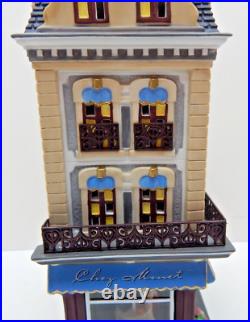 Dept 56 Christmas in the City Chez Monet #58938 Old Stock with Lt Cord/Box/Sleeve