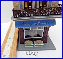 Dept 56 Christmas in the City Chez Monet #58938 Old Stock with Lt Cord/Box/Sleeve