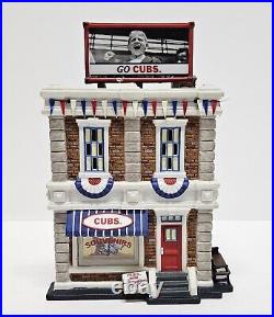 Dept 56 Christmas in the City Chicago Cubs Tavern #56.59227 RARE HTF Retired