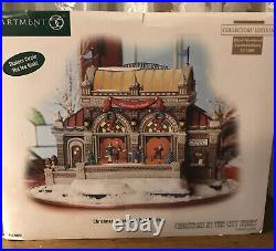 Dept 56 Christmas in the City Christmas at Lakeside Park Pavilion. NEW