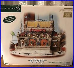 Dept 56 Christmas in the City Christmas at Lakeside Park Pavilion. NEW
