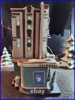 Dept 56 Christmas in the City Clark Street Automat