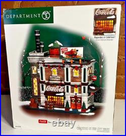 Dept. 56 Christmas in the City Coca Cola Bottling Company