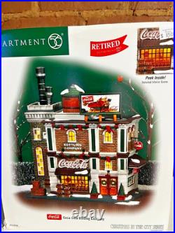 Dept. 56 Christmas in the City Coca Cola Bottling Company