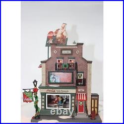 Dept 56 Christmas in the City Coca-Cola Soda Fountain