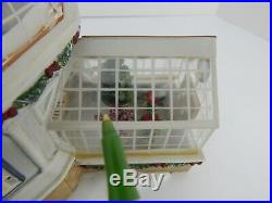 Dept 56 Christmas in the City Crystal Gardens Conservatory #59219 Works Well! 2