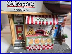 Dept 56 Christmas in the City DEFAZIO'S PIZZERIA 56.58949 New York Italian