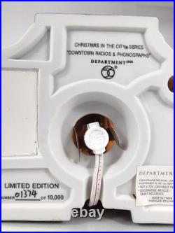 Dept 56 Christmas in the City Downtown Radios & Phonographs -Collectors' Edition Dept 56 Christmas in the City Downtown Radios & Phonographs -Collectors' Edition