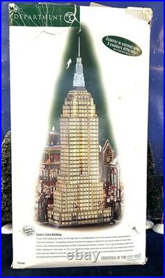 Dept 56 Christmas in the City Empire State Building 56.59207 Read Notes / Part