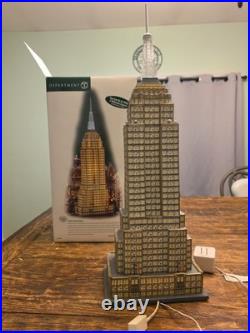 Dept 56 Christmas in the City Empire State Building #59207 Complete Set withBox
