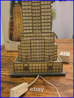 Dept 56 Christmas in the City Empire State Building #59207 Complete Set withBox