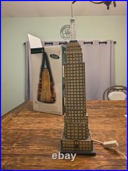 Dept 56 Christmas in the City Empire State Building #59207 Complete Set withBox