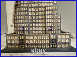 Dept 56 Christmas in the City Empire State Building #59207 Complete Set withBox